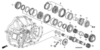 23261PPP000-Shaft, reverse gear