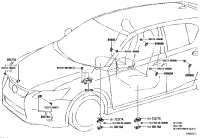 8917076080-SENSOR ASSY AIR BAG