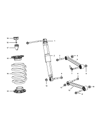 52124342AD-Suspension-shock absorber