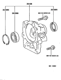 9036330063-BEARING (FOR AUTOMATIC TRANSMISSION EXTENSION HOUSING)