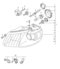 1T1941005B-Halogen dual lamp