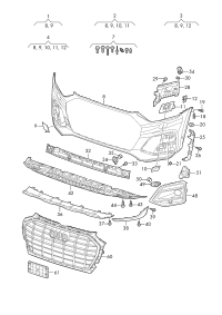 L80D807065BGRU-Bumper cover l