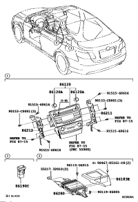 8612006590-RECEIVER ASSY, RADIO