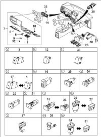 933602F200-SWITCH ASSY-TRIP COMPUTER