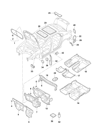 56D863831-Damper assy-hood