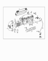 6110940004-AIR FILTER ELMT-C(W204)D