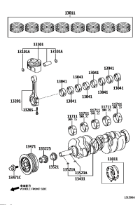 130413807002-BEARING, CONNECTING ROD