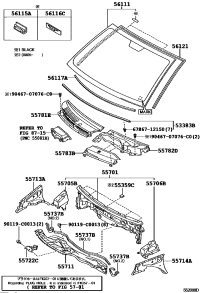 557000D160-PANEL SUB-ASSY, DASH