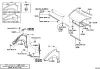 5380247011-FENDER SUB-ASSY FR