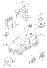 5N0035453C-Speaker sub-assy