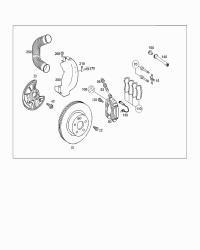 2304210512-BRAKE DISC-FRT/VENTED-W164/251