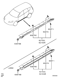 6512A257-AIR DAM,SIDE,LH