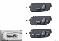 61316834261-Switch, seat adj