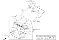 861104V000-GLASS ASSY-W/SHLD
