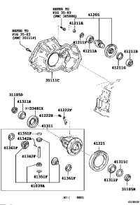 9031134044-OIL SEAL, FRONT DRIVE SHAFT, RH