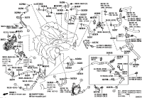 1603125010-Pipe sub-assy, water inlet w/thermostat