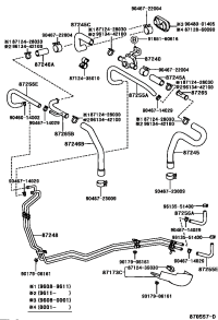 8724535680-HOSE, HEATER WATER, INLET