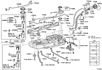 2322031370-PUMP ASSY, FUEL W/FILTER
