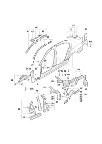 5E5809429-REINF ASSY-RAD CORE UPR