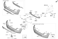 86610O1100-COVER-RR BUMPER