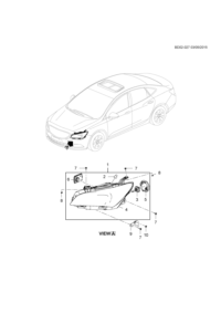 90926080-Housing assy-head lamp
