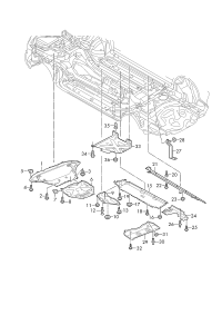 4M8825212-Trim assy-under