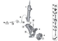 31319807009-SHOCK ABSORBER FRT LFT E38/5SR
