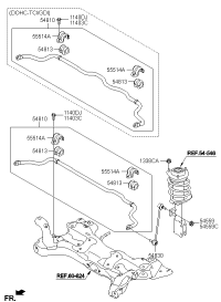 548133X000-BUSH-STABILIZER BAR
