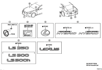 5314150071-EMBLEM, RADIATOR GRILLE (OR FRONT PANEL)