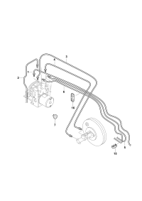 6QD614723-Tube-brake from hydraulic to hose