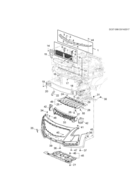 22930326-GARNISH FR BUMPER