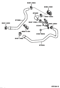 8724033010-VALVE ASSY, HEATER WATER