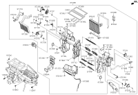 97136D6000-CASE-HEATER & EVAP LOWER