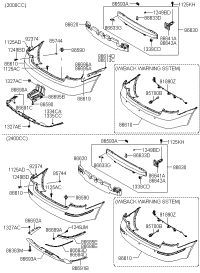 866353K010-BRACKET-RR RAIL LWR MTG