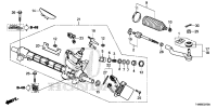 06535T4N305-BOOT SET, TIE ROD EN
