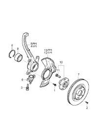 517203A200-Bearing, fr. hub