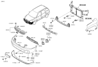 8635003010-GRILLE ASSY-RADIATOR