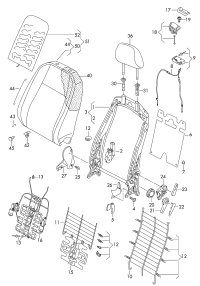 8T0898943-Wire pad repair kit * *