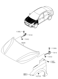 66311D0050-Panel-fender, lh