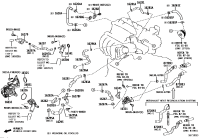 1603124020-Pipe sub-assy, water inlet w/thermostat
