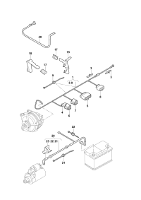 3CG971230C-Wiring harness