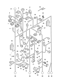 3A0972695-Socket, flat contact: