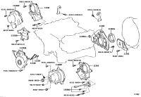1130350030-COVER SUB-ASSY, TIMING BELT, NO.2