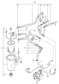 5Q0127177C-OIL FILTER ELMT-TOUAREG