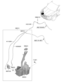 98510N8000-MOTOR & PUMP ASSY-W/S WASHER