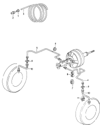 330611701A-HOSE-BRAKE RR
