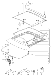 1K8877307A-Roller shade