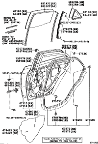 670040P010-PANEL SUB-ASSY, RR