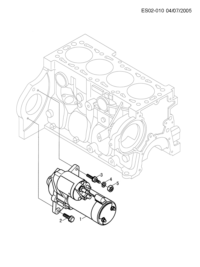 9130838-Starter assy