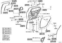 6700350120-PANEL SUB-ASSY, REAR DOOR, RH
